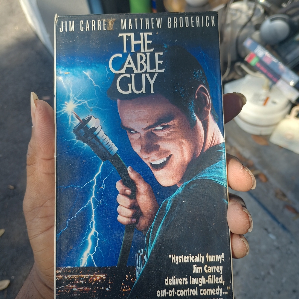 The Cable Guy VHS Tape